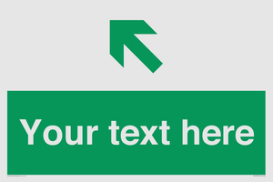 Custom Safe condition: Green Up left arrow